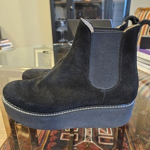 Flamingos Platform Suede Boots